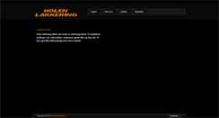 Desktop Screenshot of holenlakkering.no